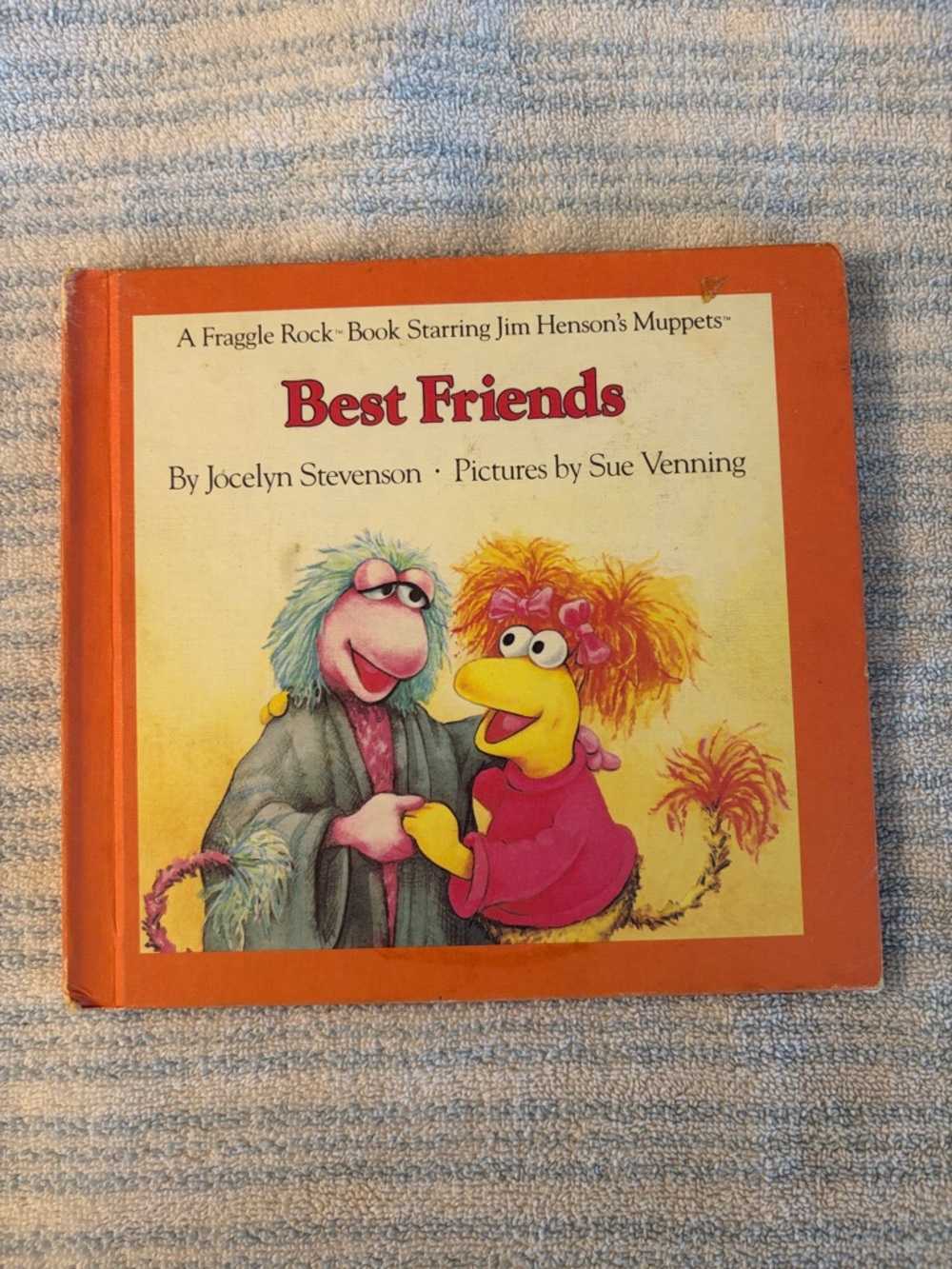 Best Friends Fraggle Rock Kids Book - Orange Cover